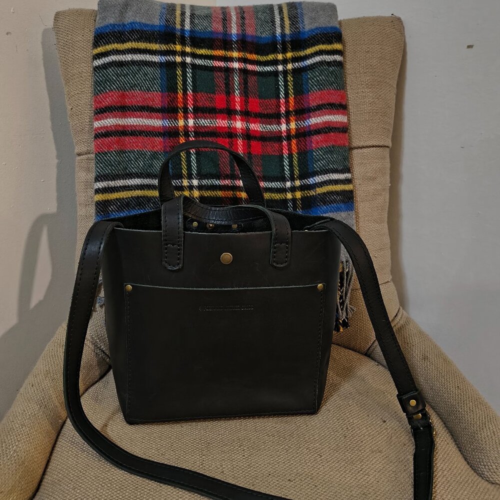 Portland Leather Goods Mini Crossbody Tote